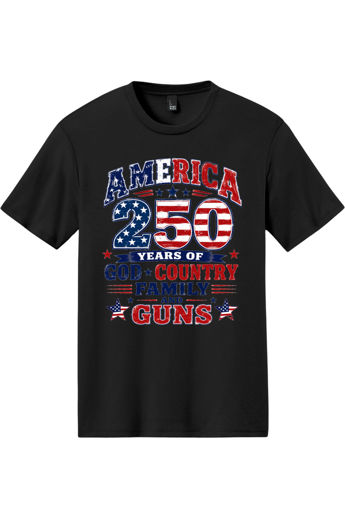 America 250 God Country Family Guns
