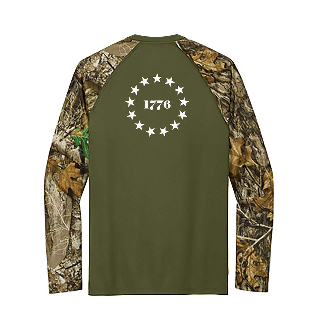1776 Green & Camo Long Sleeve Shirt